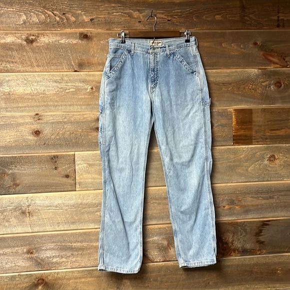 Guess Jeans Vintage 9s Guess Carpenter Jeans Mens 32 Blue Denim